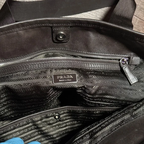 Prada Nylon Olive Green Shoulder bag - Picture 14 of 16